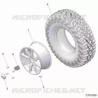 ROUES, REAR
