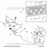 ELECTRICITE, WIRE HARNESSES