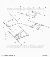 SUSPENSION ARRIERE CONTROL ARMS
