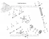 SUSPENSION, TRIANGLES SUSPENSIONS ET AMORTISSEURS