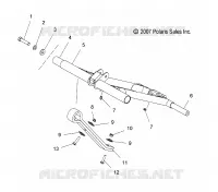BRAS DE SUSPENSION AVANT (M-10)
