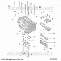 ENGINE, CULASSE AND VALVES