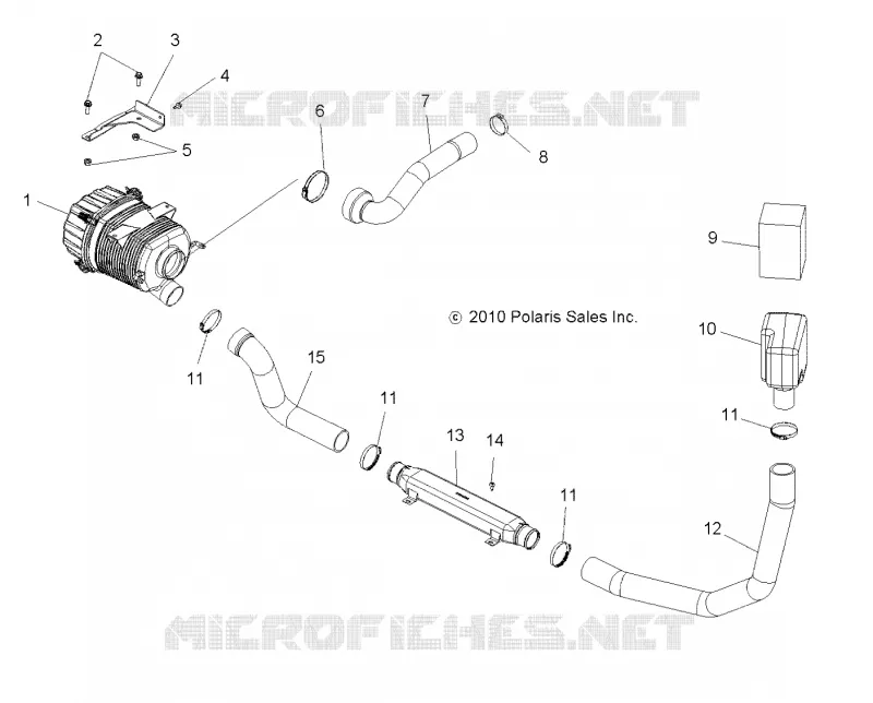 MOTEUR, PRISE D'AIR DUCTING