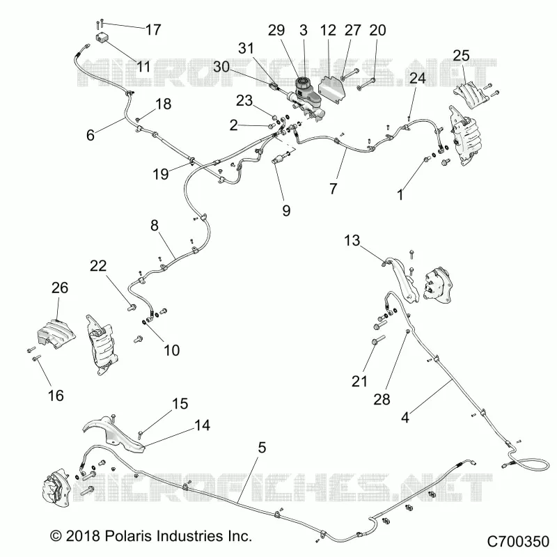 DURITES DE FREIN AND MASTER CYLINDER