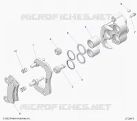 FREIN AVANT CALIPER