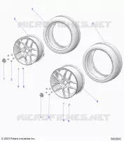 ROUES, FRONT AND REAR