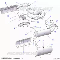 ENGINE, ECHAPPEMENT
