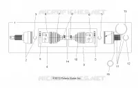 SYSTÈME DE TRANSMISSION, ARBRE DE TRANSMISSION ARRIERE
