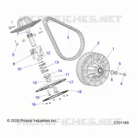 SYSTÃˆME DE TRANSMISSION, SECONDARY CLUTCH
