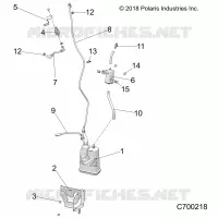 RESERVOIR DE CARBURANT EVAP