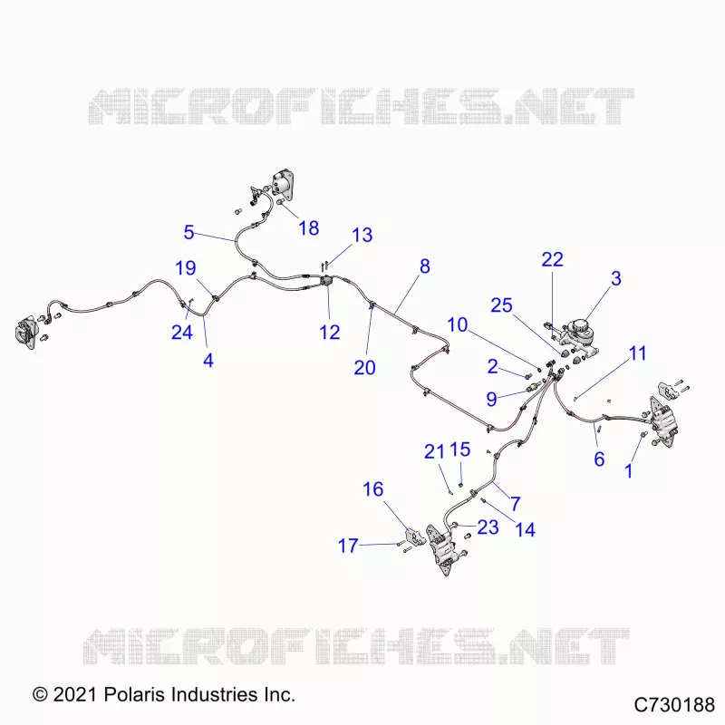 BRAKES, BRAKE LINES AND MAITRE CYLINDRE