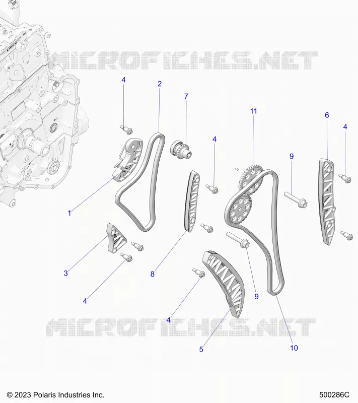 ENGINE, TIMING CHAINE AND RELATED