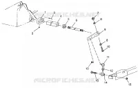 BARRE DE TORSION 440 XC 0971760 (4937873787B001)