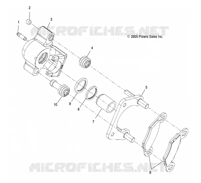 FREIN ARRIERE CALIPER