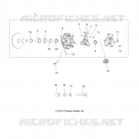SYSTEME DE TRANSMISSION, PRIMARY CLUTCH