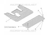 PLANCHER MAT 4 PASSENGER