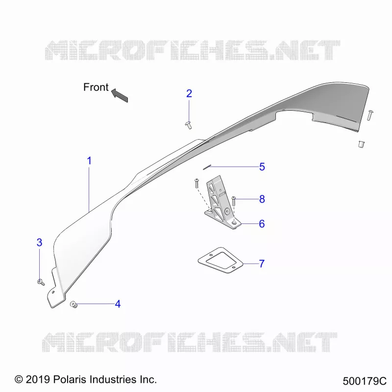 BODY, WIND DEFLECTOR (CANADA)