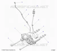 SYSTÃˆME DE TRANSMISSION, FRONT GEARCASE MOUNTING