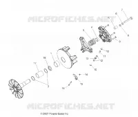 SYSTÈME DE TRANSMISSION, PRIMARY CLUTCH