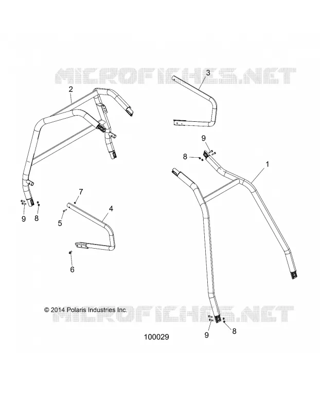 CHASSIS, CAB CADRE AND SIDE BARS