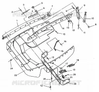 CARROSSERIE AVANT XLT 0940767, XLT SP 0940667   XLT SKS 0940567 (4925022502005A)