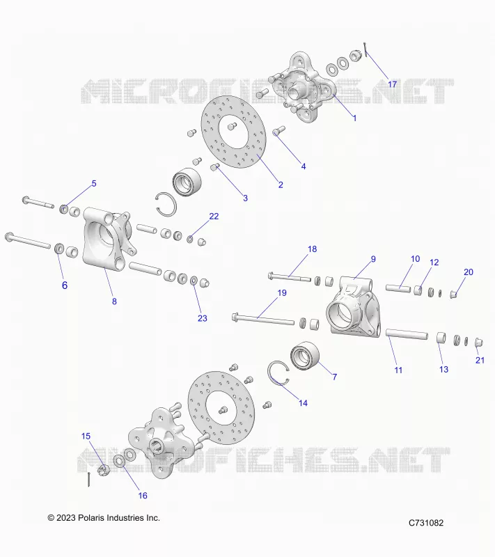 SUSPENSION, PORTE BAGAGES ARRIERE
