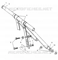 BRAS DE SUSPENSION AVANT XLT SPECIAL (XTRA) 0946767 (4927112711021A)