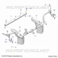 CHASSIS, FRONT CADRE ASM. (USA)