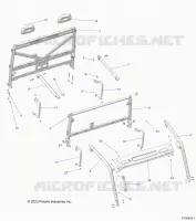 CHASSIS, CAB CADRE