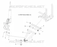 SUSPENSION, A-ARM and SUPPORT MOUNTING