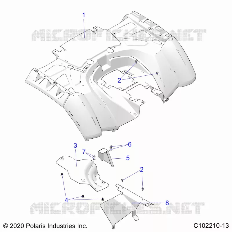 CARROSSERIE ARRIERE CAB