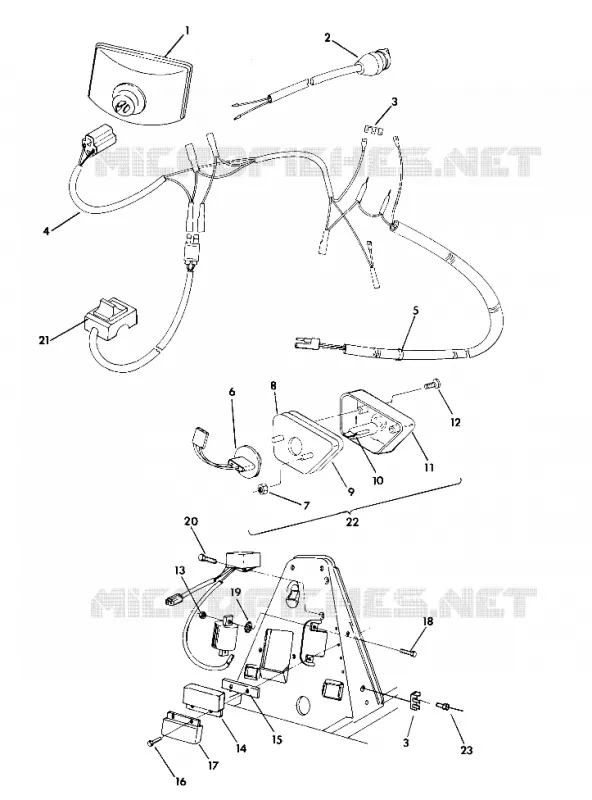 FAISCEAU ELECTRIQUE TRAIL BLAZER (4919761976027A)