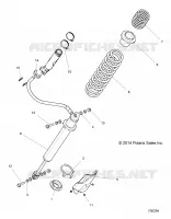 SUSPENSION, AMORTISSEUR ARRIERE MOUNTING