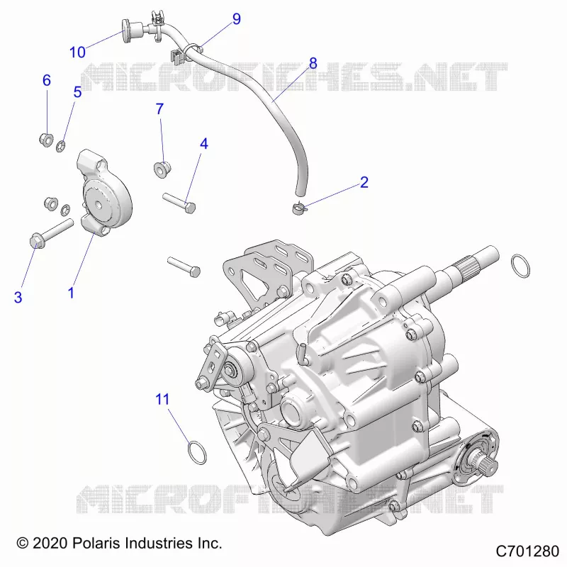 SYSTÃˆME DE TRANSMISSION, MAIN GEARCASE MOUNTING