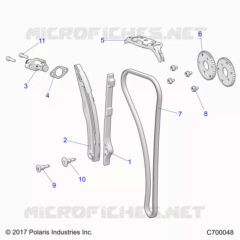 CHAINE DE DISTRIBUTION AND TENSIONER