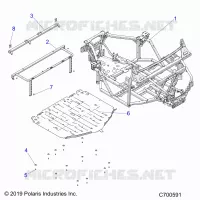 CHASSIS, MAIN CADRE