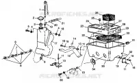 RESERVOIR D'HUILE / BOITE A AIR WIDETRAK LX 0982065 AND EUROPEAN WIDETRAK LX E982065 (4943884388C004)