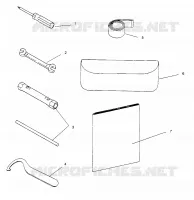 OUTILS 440 XCR 0961660 (4932113211D004)