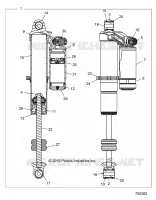 SUSPENSION AVANT SHOCK INTERNALS