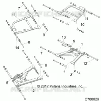 SUSPENSION ARRIERE CONTROL ARMS