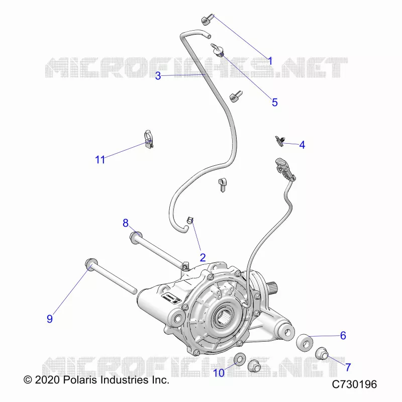 SYSTÃˆME DE TRANSMISSION, FRONT GEARCASE MOUNTING