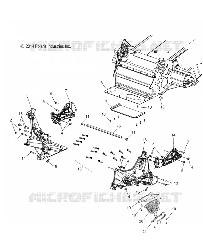 CHASSIS, BULKHEAD ASM.