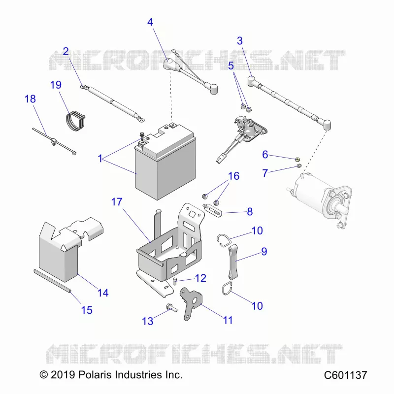 BATTERIE BOX  ASM.