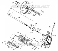 SYSTÈME DE TRANSMISSION ULTRA 0976778 AND EUROPEAN ULTRA E976778 (4938053805B012)