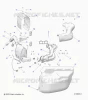 ENGINE, ECHAPPEMENT
