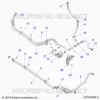 REFROIDISSEMENT ROUTING MANIFOLD