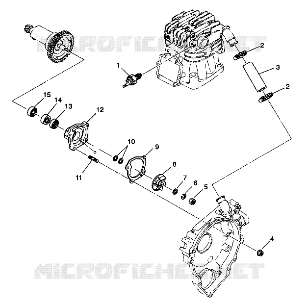 POMPE A EAU 4X4 350L S938139 (4924342434038A)
