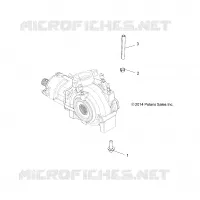 DRIVE TRAIN, PONT MOUNTING, FRONT