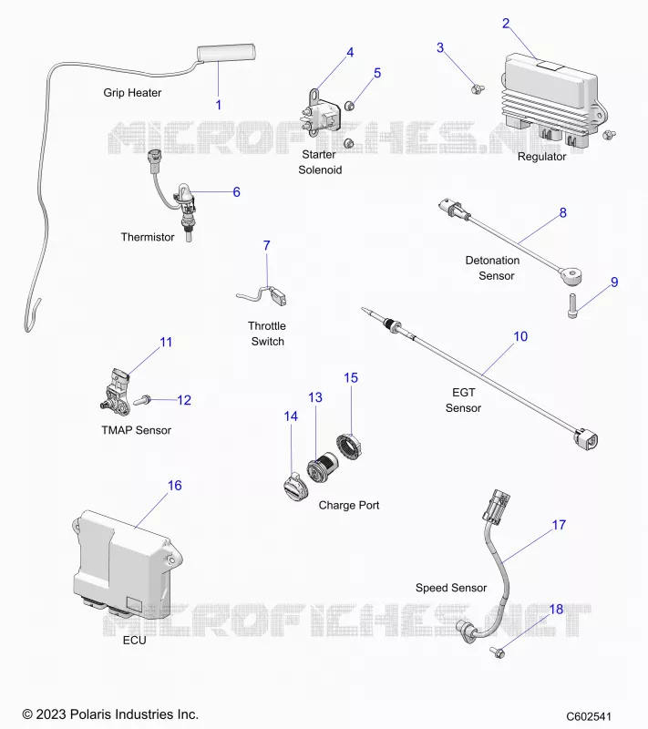 ELECTRICITE, COMPONENTS