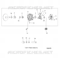 DRIVE TRAIN, PRIMARY EMBRAYAGE